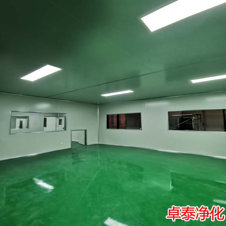 河北凈化車間裝修廠家今日分享潔凈廠房現場施工圖